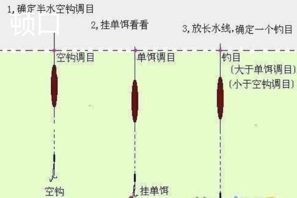 顿口与死口是什么意思，顿口是钓鱼时最常见的漂相