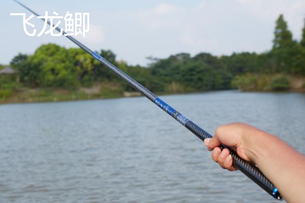 鱼竿37调与46调的区别，二者受力时的弯曲位置不同