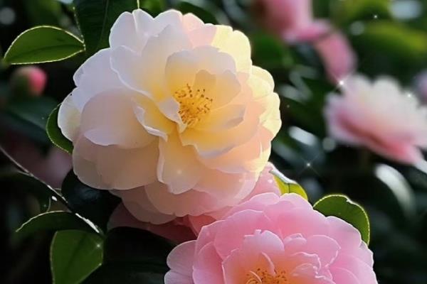 山茶花有什么花语，象征谦让、理想的爱、天真可爱