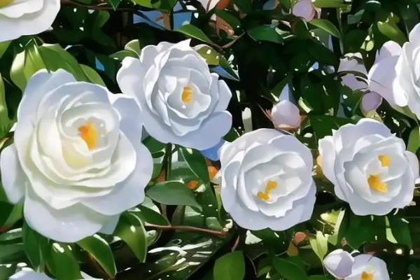 山茶花有什么花语，象征谦让、理想的爱、天真可爱