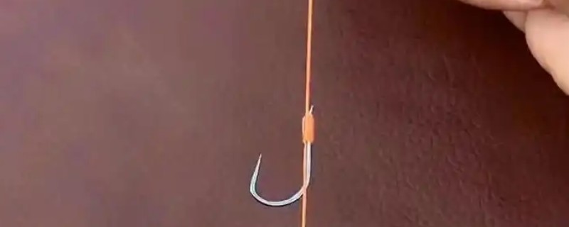 绑鱼钩又快又结实的方法，按以下三个步骤进行