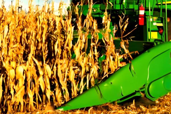 联合收割机工作堵塞原因,可能是中央搅龙堵塞所致