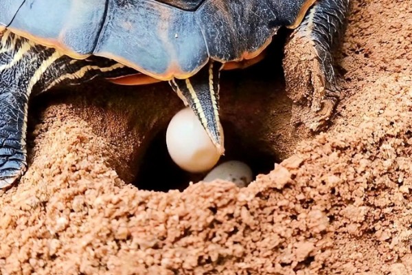 火焰龟一年产多少次蛋,一年可以产蛋四次