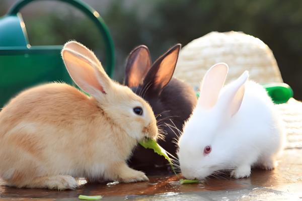 怎么提高幼兔的成活率,喂食要遵循少许多次的原则