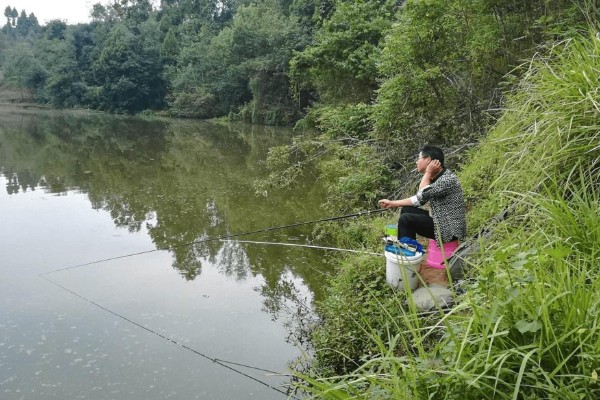 钓鱼怎么绑子线，常用的方法就是用八字环来绑