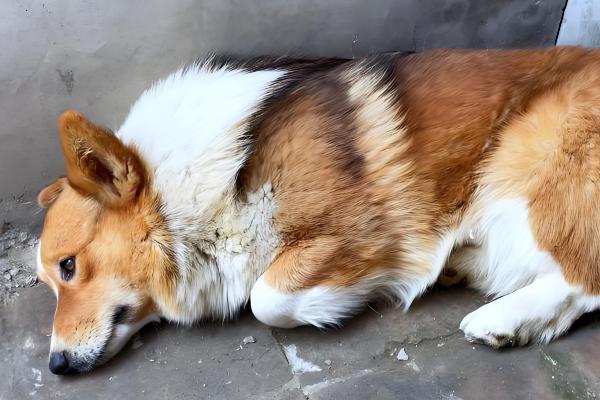 犬猫肛门囊炎的症状,病犬、猫肛门呈炎性肿胀