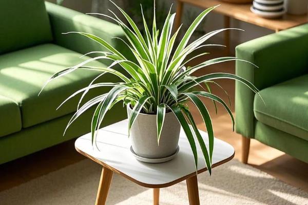 吊兰放在什么地方风水好，厨房、客厅、朝北的房间都可以摆放