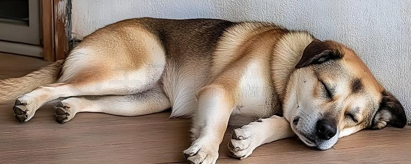 狗狗肚子一抖一抖的原因，可能是受到惊吓所致