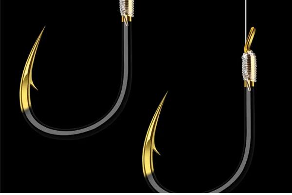 双钩怎么打结，按以下步骤进行