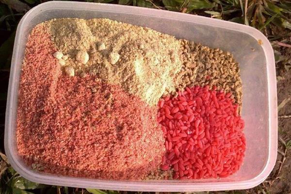 饵料搭配的原则，春腥、夏淡、秋香、冬浓