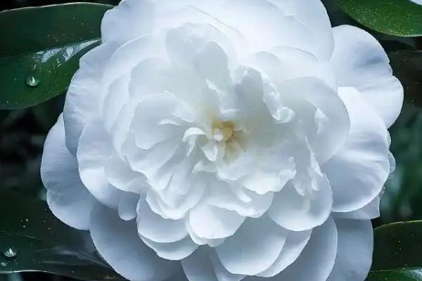 黑色山茶花有什么花语，代表谦虚谦让、高傲孤洁等含义