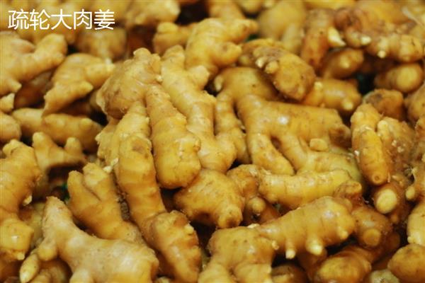 生姜与黄姜的区别，外形和产地均不同