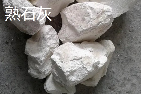 钙肥料的种类，常见的有生石灰、熟石灰等