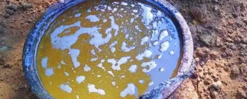 最简单的人尿肥发酵方法，倒入缸内密封处理半个月即可