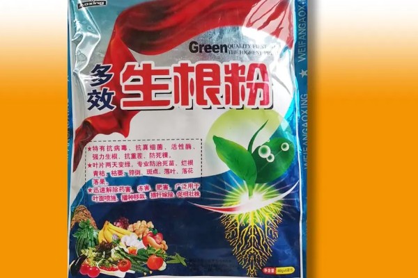 生根粉的作用，可促进新根快速生长