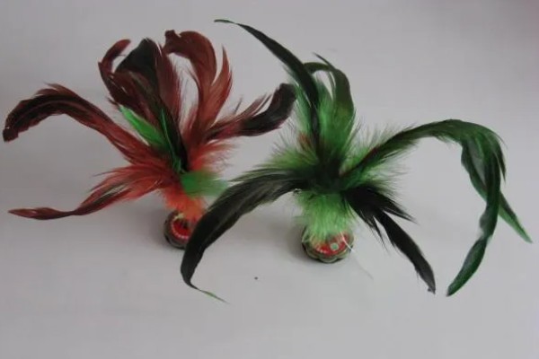 鸡毛能做什么，可以做成鸡毛毽子、装饰品等