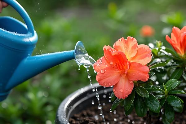 杜鹃花的养殖方法，每隔5-7天浇一次水