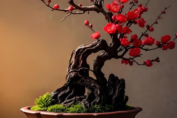 红色梅花的别称，叫红梅