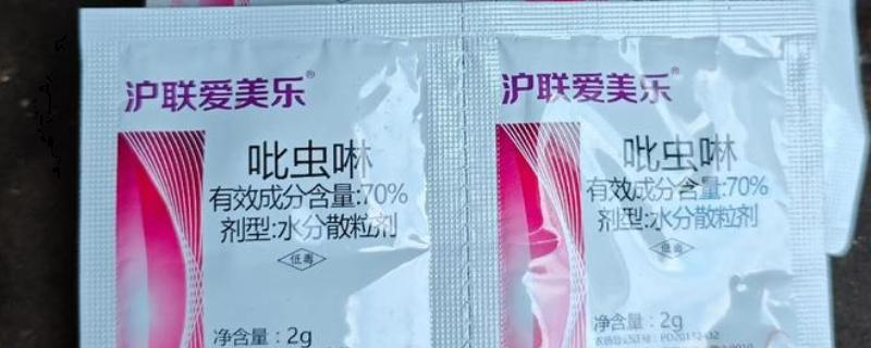 吡虫啉治蓟马怎么使用，施药的间隔时间取决于使用对象