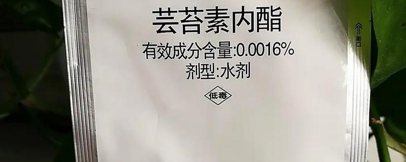 芸苔素的拌种用量，10毫升兑水250-500公斤