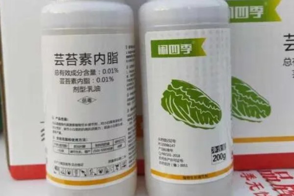 芸苔素的拌种用量，10毫升兑水250-500公斤