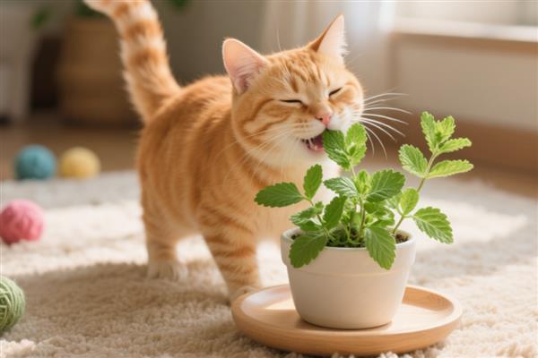 猫咪能吃薄荷叶吗,猫咪吃薄荷叶是无害的