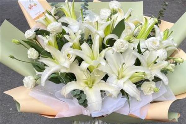 19朵百合花的含义,代表一生守候