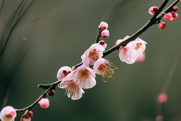 梅花的象征意义，寓意坚韧、祝福等