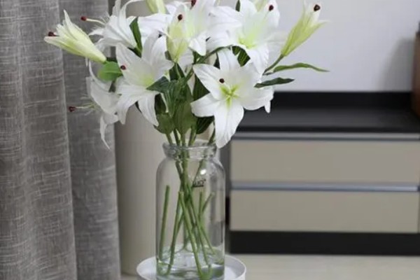 水插百合花可以活多久，通常是7-20天