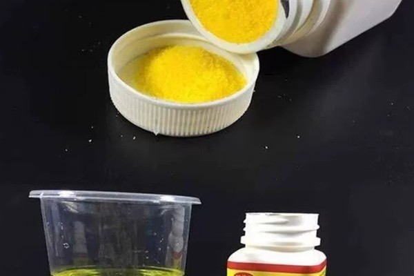 加黄粉以后怎么恢复水,可以在里面放活性炭